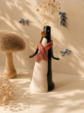 Florero alargado Pingüino friolero